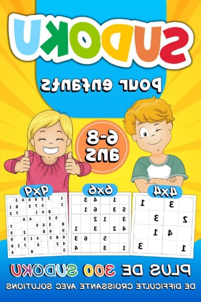 Sudoku Kinderboek - Puzzelboek Kinderen - Hersenen Trainen - 3 Niveaus Moeilijkheid - 108 Pagina's - Niet gespecificeerd