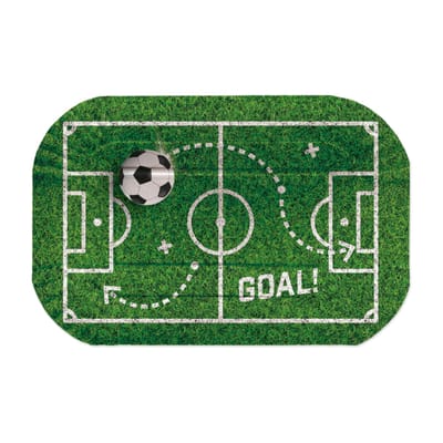 Globos Paper Serving Dishes 30x20cm Football - 2 pcs.