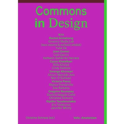 Commons In Design - Christine Schranz