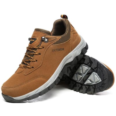Heren Wandelschoenen Slijtvast Buitensport Schoenen Heren Sneakers Nieuwe Comfortabele Buiten Wandelen Wandelschoenen Herenschoenen 39 bruin