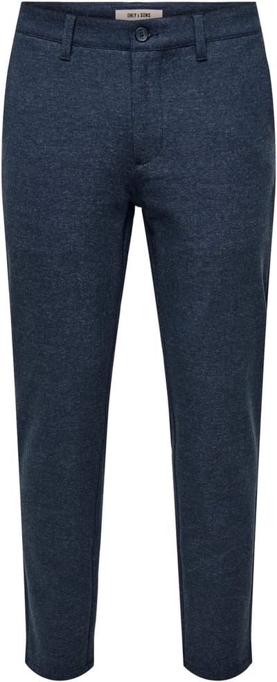 Only & Sons Heren Chino Broek slim Blauw 34W / 34L Volwassenen