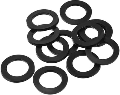 Rubberen Ring - Afichtingsring Afdichting - Waterdicht Maken - Flexibel Materiaal - 30x20x2.5 mm - Zwart