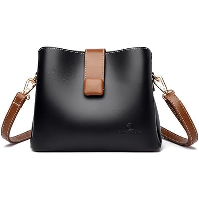 Dames Nieuwe Koreaanse Bucket Bag Eenvoudige Casual Schoudertas Grote Tas Grote Capaciteit Handgedragen Moeder-kind Tas gray