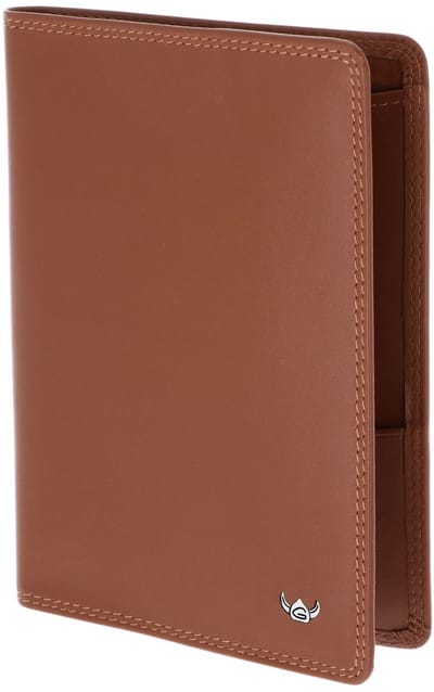 Golden Head Leren identiteitskaarthoesje Polo RFID Protect Reisepassetui 4455 Cognac bruine