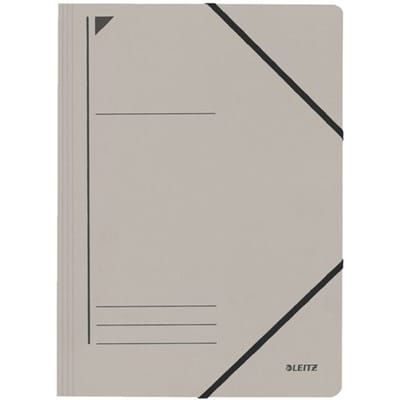 LEITZ® hoekmap, DIN A4, elastische sluiting, grijs