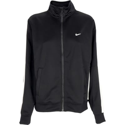 W Sportswear dames trainingsjack Poly-knit Swoosh jack zwart/wit