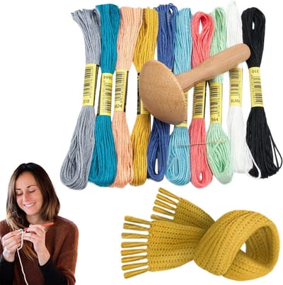 Houten Stop Paddenstoel - Repareer Tool - Kleding Herstellen - Ergonomisch Ontwerp - N.v.t. - Houtkleur