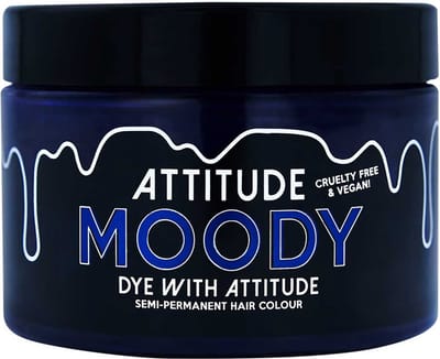 Attitude Hair Dye - Moody Semi permanente haarverf - haarkleuring - Donkerblauw/Blauw