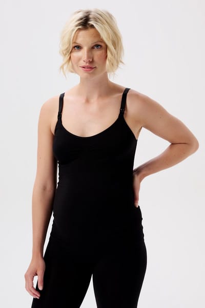 Noppies Seamless Sensil® Voedings Top Evi Black