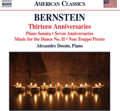 Alexandre Dossin - Leonard Bernstein: Piano Music (CD)