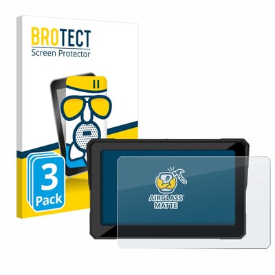 BROTECT - Screenprotector voor Carpuride W702 / W702B / W702H / W712D / W702BS 7" - Folie Beschermfolie Beschermglas matte 3 Stuks