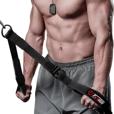 Triceps Touw voor Kabelstation - Verbeterde Bewegingsvrijheid voor Pulldowns & Crossovers
