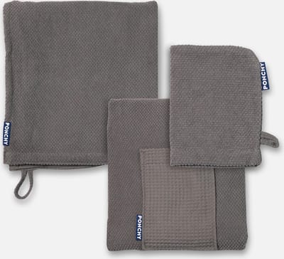 Cinza Escuro - Sauna cadeau set - Heren