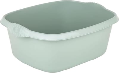 Hummelladen Kom - Waskom - Huishoudelijk Gebruik - Voedselveilig Plastic - 12 Liter - Groen