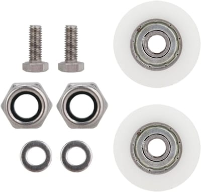 Reserveset voor deurwielen - diameter 30 mm - schuifdeuren