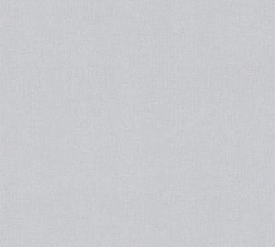 TEXTIELLOOK BEHANG | Basic Uni - Grijs Blauw - A.S. Création Pure Elegance