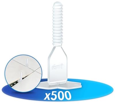 Tegelnivelleringssysteem 3 mm | Afstandhouder en Tegelleghulp voor Perfecte Tegels