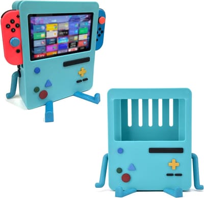 Schattige beschermhoes voor Nintendo Switch console met stevige hard case, ideaal voor gaming en transport, groen design