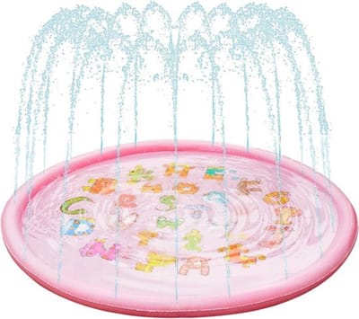 Thuys - Zomerse Sprinkler Speelmat 170 cm - Anti-slip Waterspeelmat voor Kinderen en Huisdieren