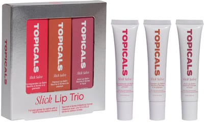 Topicals Slick Salve Glossy Lip Balm Trio – Hydraterende Glanzende Lipbalm Set