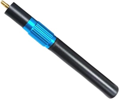 Biljart Keu Verlengstuk - Keu Verlenger - Biljart Spelen - Telescopisch Verstelbaar - 24-67 cm - Zwart Blauw
