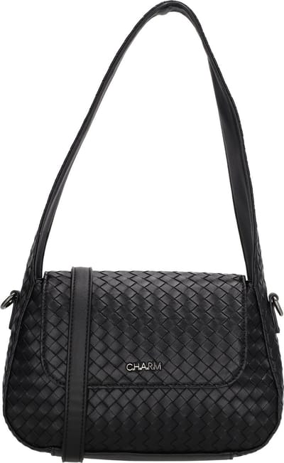 Charm London Mirabello Schoudertas - Crossbody - Stylisch - Praktische indeling - Zwart