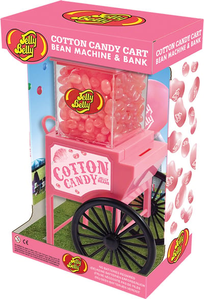 Jelly Beans - Cotton Candy Cart bean machine & bank
