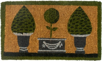 kokosmat handgeweven 3 topiary 75cm
