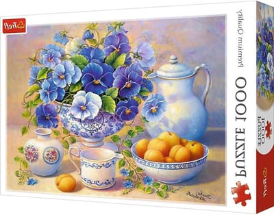 Legpuzzel - Puzzelstukjes - Ontspannen - Premium kwaliteit - 1000 onderdelen - Blauw