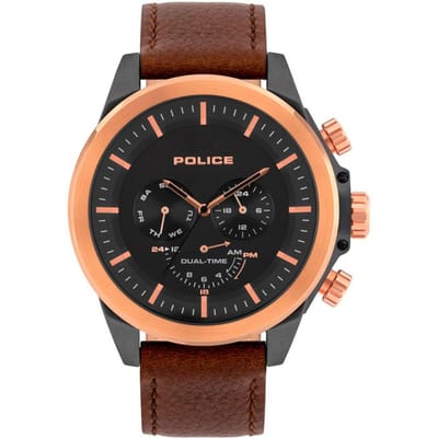 Police PL15970JSUR02 Heren Horloge 50mm 5 ATM