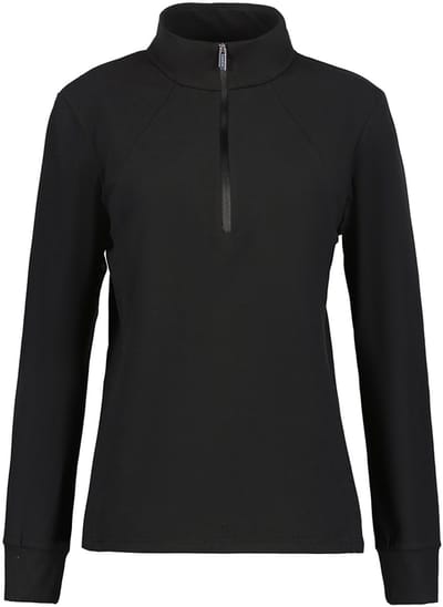 Luhta Kivisalmi L Fleece Met Halve Rits Zwart XS Vrouw