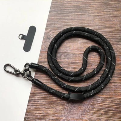 Verstelbaar Telefoonkoord Afneembaar Nekkoord Universele Crossbody Riem voor Mobiele Telefoonhoes Koorden Dikte 7mm A