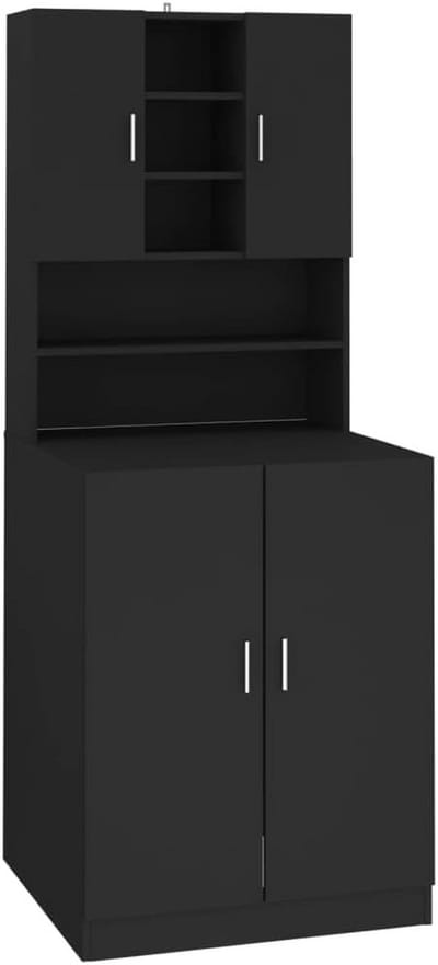 Wasmachinekast met Opbergruimte voor Badkamer of Wasruimte