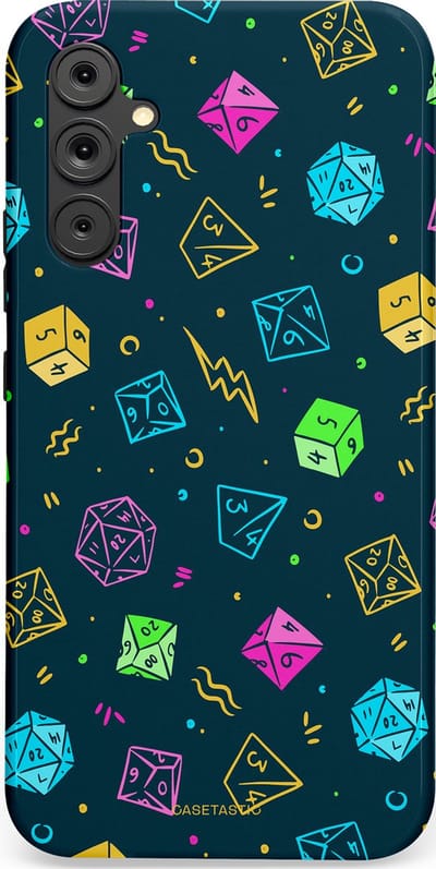 Casetastic Hoesje Geschikt voor Samsung A34 (5G) - Stijlvolle Beschermende Duo-layer Case - Avontuursteen