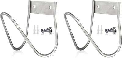 Tuinslanghanger - Slanghouder Muur - Tuin Organiseren - Roestvrij Staal 304 - 6.3 x 7 x 6.3 inch - Zilver