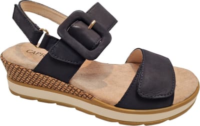 Caprice 9-9-28753-42 869 Dames Sandalen - Blauw - 38