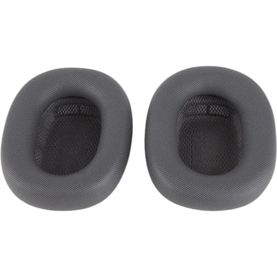 Vervangende oorkussens voor hoofdtelefoon Zachte traagschuim proteïneleer oorkussens oorkappen voor Airpod MAX hoofdtelefoon Black black