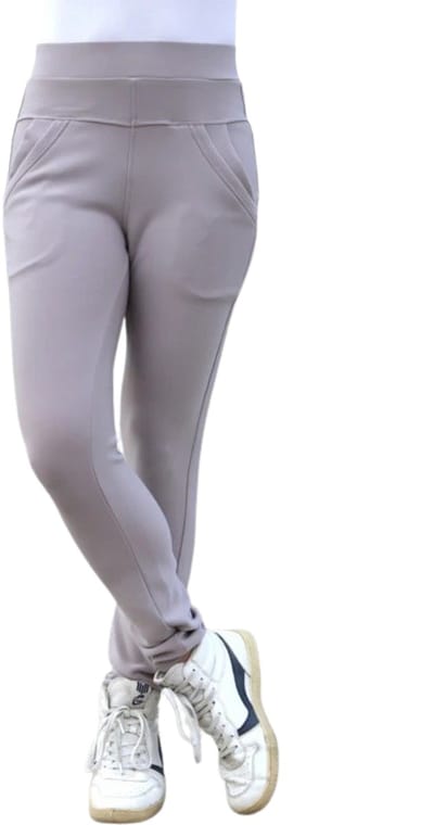 Luxe Kwaliteit Dames Sportbroek / Joggingsbroek | Trainingsbroek / Huisbroek | Sweatpants | Grijs - S (38)