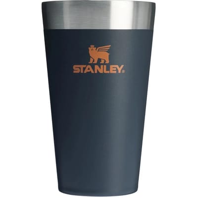 Stanley Adventure Stacking Beer Pint 0.47L - Houdt Bier of Andere Dranken 4 Uur Koud - Stapelbare Camping Beker - Dubbelwandige Isolatie - Vaatwasserbestendig - Twilight