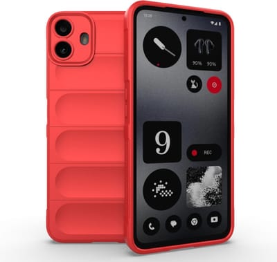 Hoesje geschikt voor Nothing CMF Phone 1 - Techsuit Magic Shield Silicone Back Cover - Rood