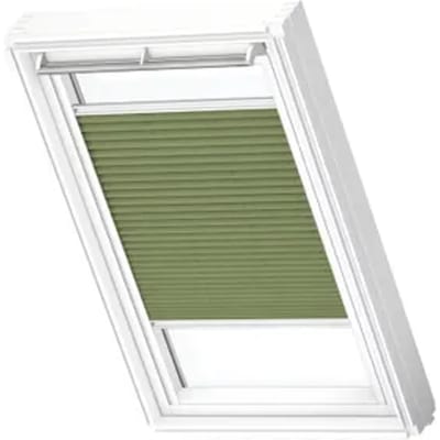 Velux Manueel Lichtdoorlatend Plisségordijn White Line Fhl M06 1280swl Bosgroen
