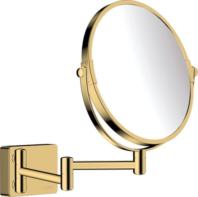 Hansgrohe addstoris shaving mirror polished gold-optic pvd