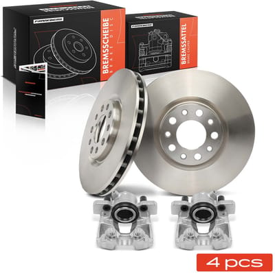 Frankberg 2x remklauw + 2x remschijf voor voor Alfa Romeo 159 Spider