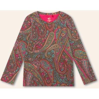 Oilily Together T-Shirt- maat122/7yr Tapenade