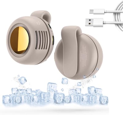Mini Ventilator - Clip-On Ventilator - Oplaadbare USB Ventilator - Portable Clip Fan - Nekventilator - USB Oplaadbare Stille Bladeless Ventilatoren - Verstelbare - Geschikt Voor Buiten, Op Reis En Op Kantoor