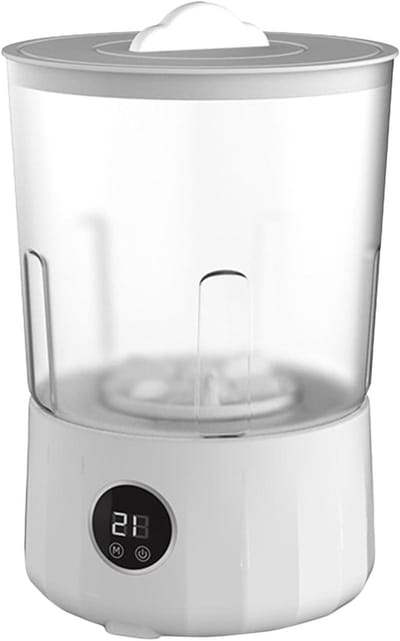 Mini wasmachine - Kleine wasmachine - Kleine ladingen wassen - Oplaadbaar en draagbaar - 1.5 liter - Wit