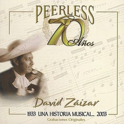 CD DAVID ZAIZAR, PUBLIEK Domein, JUÁN Z - 70 Jaar Peerless Een Geschiedenis Muziek 604642 Niet Japan Latijn Gebruikt beige