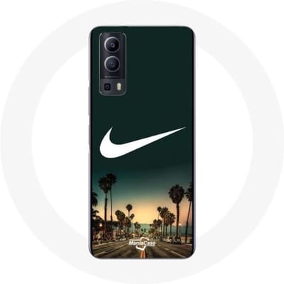 Coque Vivo Y72 Nike logo palmier miami