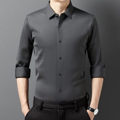 Heren Winter Nieuw Heren Fluwelen Shirt Trendy Print Eenvoudig Dik Warm Shirt XXXXL