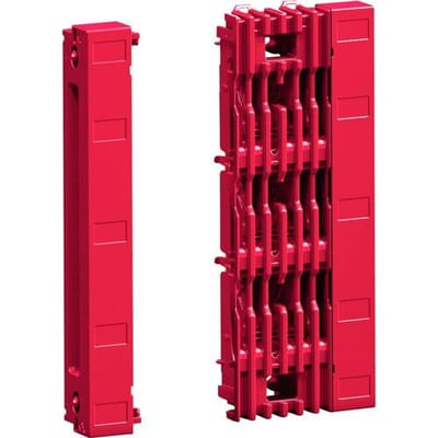 Rittal 9360101 ENDMODUL-set voor RiulineX basismodule 3-polig Eindafdekking 2 stuk(s)